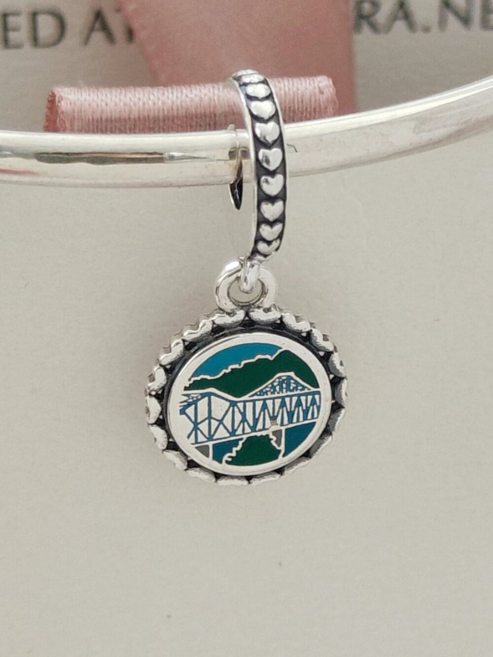 Pandora Kentucky 606 Travel Exclusive Dangle Charm S925 Sterling Silver Pendant
